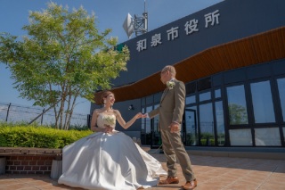 MINAMIOSAKA WEDDING (南大阪ウェディング)_結婚式撮影【和泉市役所】