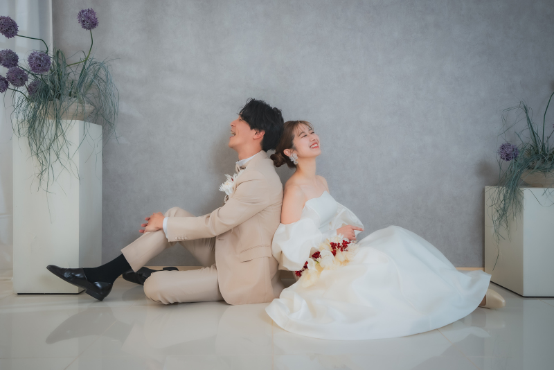 【平日限定】¥198,000▸¥165,000 和装&洋装×スタジオ30分撮影◆衣装・ヘアメイク・ブーケ・全データ付き