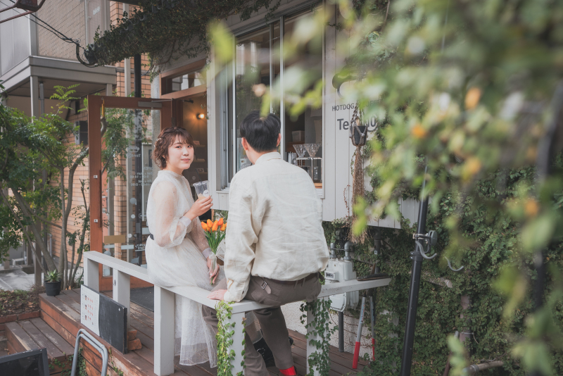 【推し活】洋装×フォトウェディング◆衣装・ヘアメイク・ブーケ・全データ付き