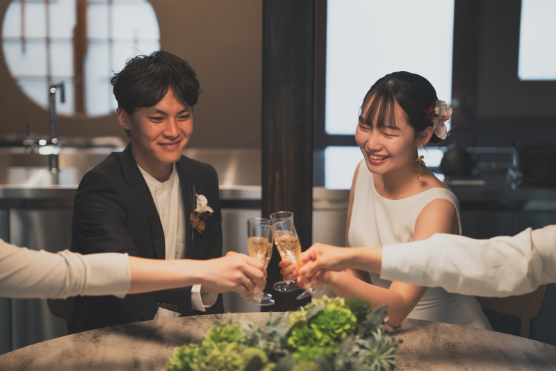 【フォト×会食】和装ロケーション撮影&洋装会食会◇ロケーション撮影~会食会までの≪全データ付≫通常料金より22万円OFF