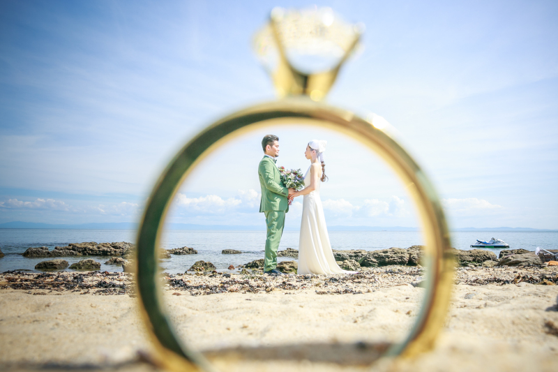 【淡路島】洋装×ロケーションフォト◆衣装・ヘアメイク・ブーケ・全データ付き