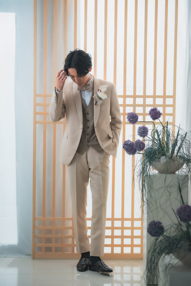 メンズ専用!ソロフォト◆洋装×スタジオ30分撮影◆衣装・全データ付き