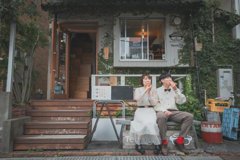 【推し活】洋装×フォトウェディング◆衣装・ヘアメイク・ブーケ・全データ付き
