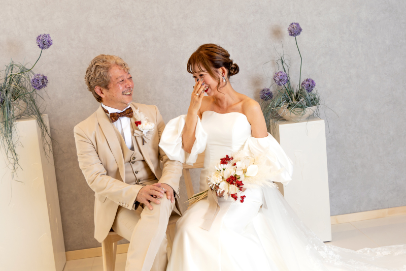 【フォト×パーティプラン】30秒で移動が出来るウェディング撮影&ビュッフェパーティ