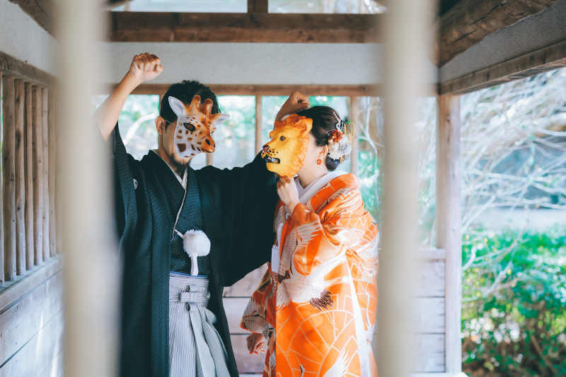 和装×ロケーション撮影60分◆えらべる白無垢/色打掛/引き振袖・ヘアメイク・ブーケ・全データ付き