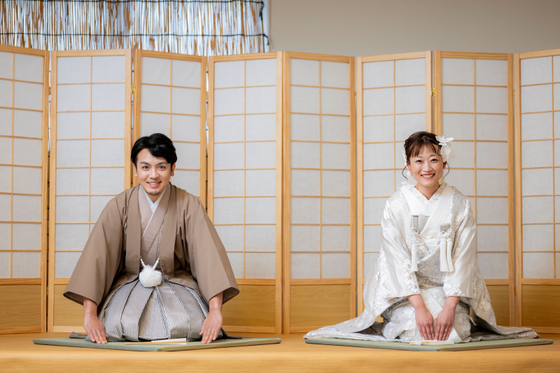 和装からスタート！定番のお座りカット