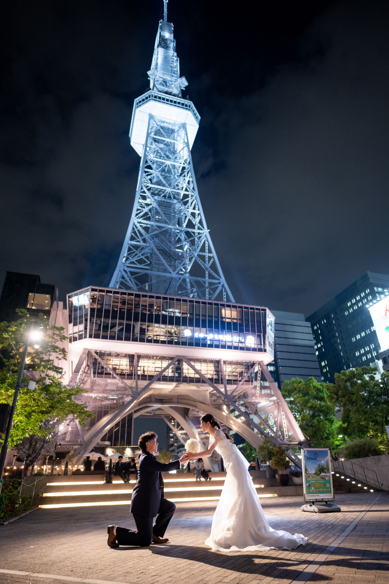 【TV塔】（中部電力ミライズタワー）に移動です！