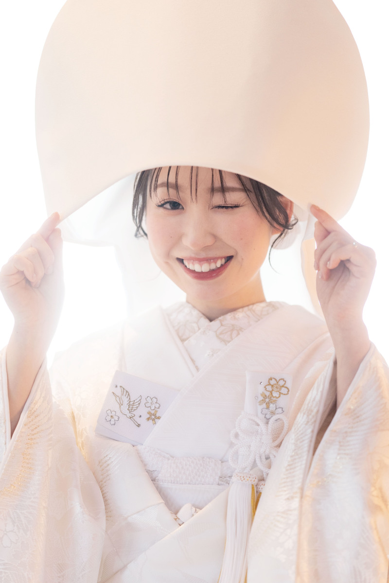 綿帽子でソロショット