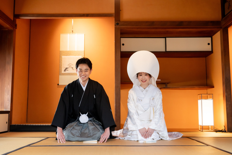 旧林氏庭園にて和装前撮りスタートです！