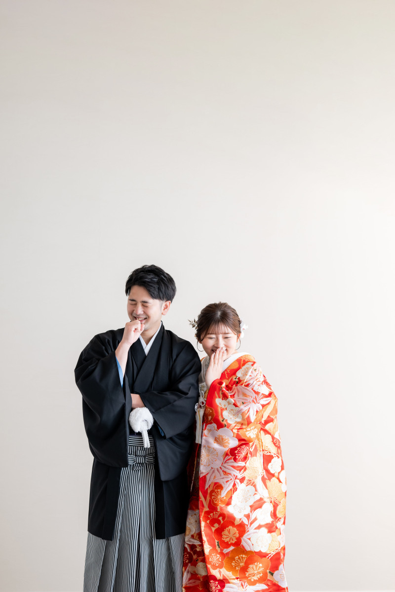 白背景でナチュラルに