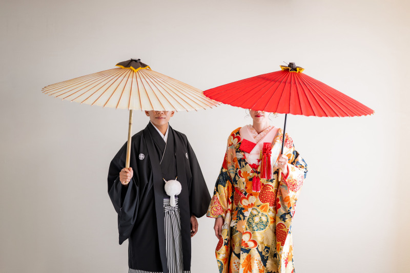 和装顔隠しカット！