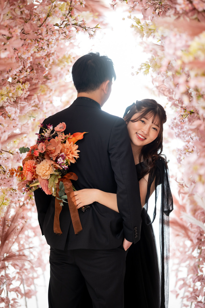 桜ブースで可愛く♡