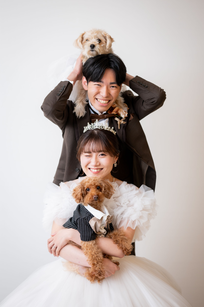 縦一列のお顔ショット