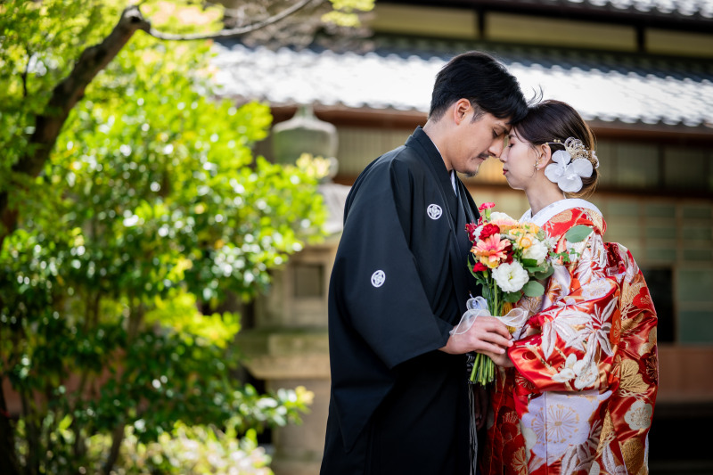 【六華苑】和装と洋装どちらも撮れる。重要文化財とフォトウェディング♪