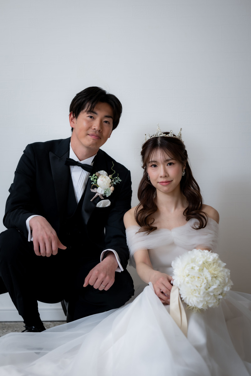 座りの２ショット