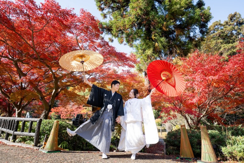 元気なポーズでも撮影♪