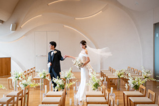 【天空のチャペル】で名古屋の街を見渡しながらフォトウェディング♪