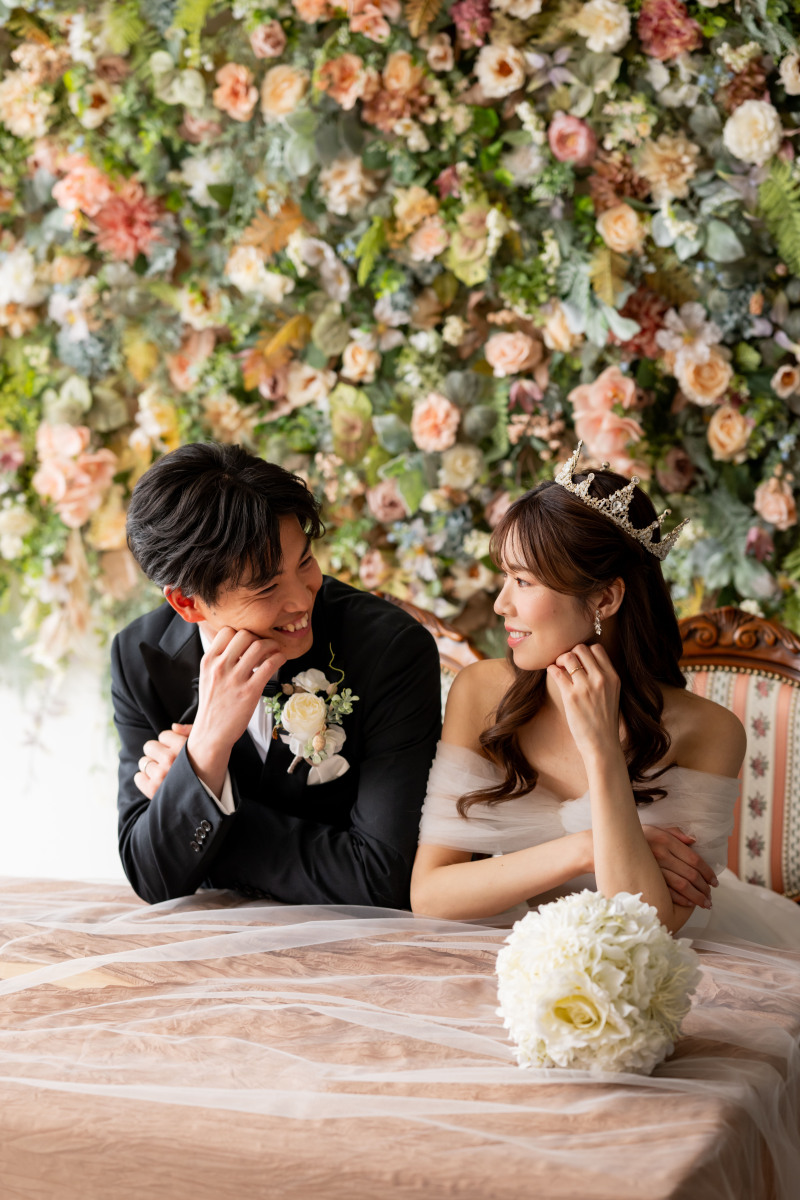 テーブルフォトでナチュラルに