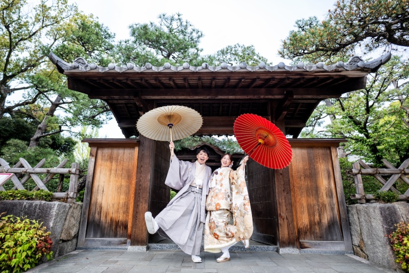 おもむきを感じる中村公園”記念館” 和装撮影!