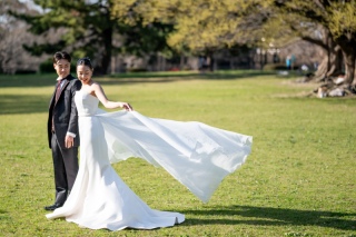 ナチュラルなウェディングフォトなら“庄内緑地公園“