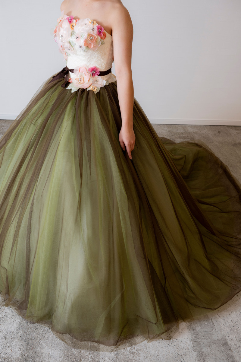 カラードレス2着目