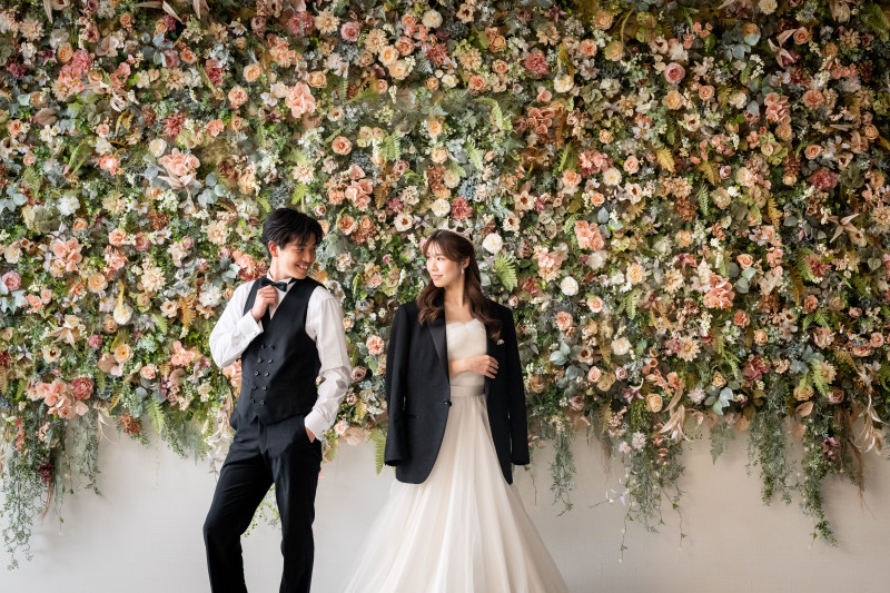 ジャケットを羽織っていただいて