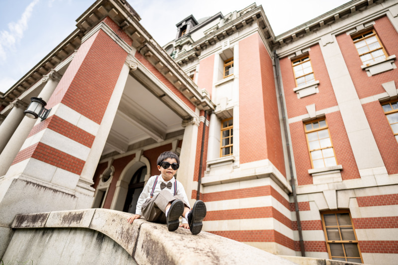 サングラスでカッコよく!のつもりが遊んでました