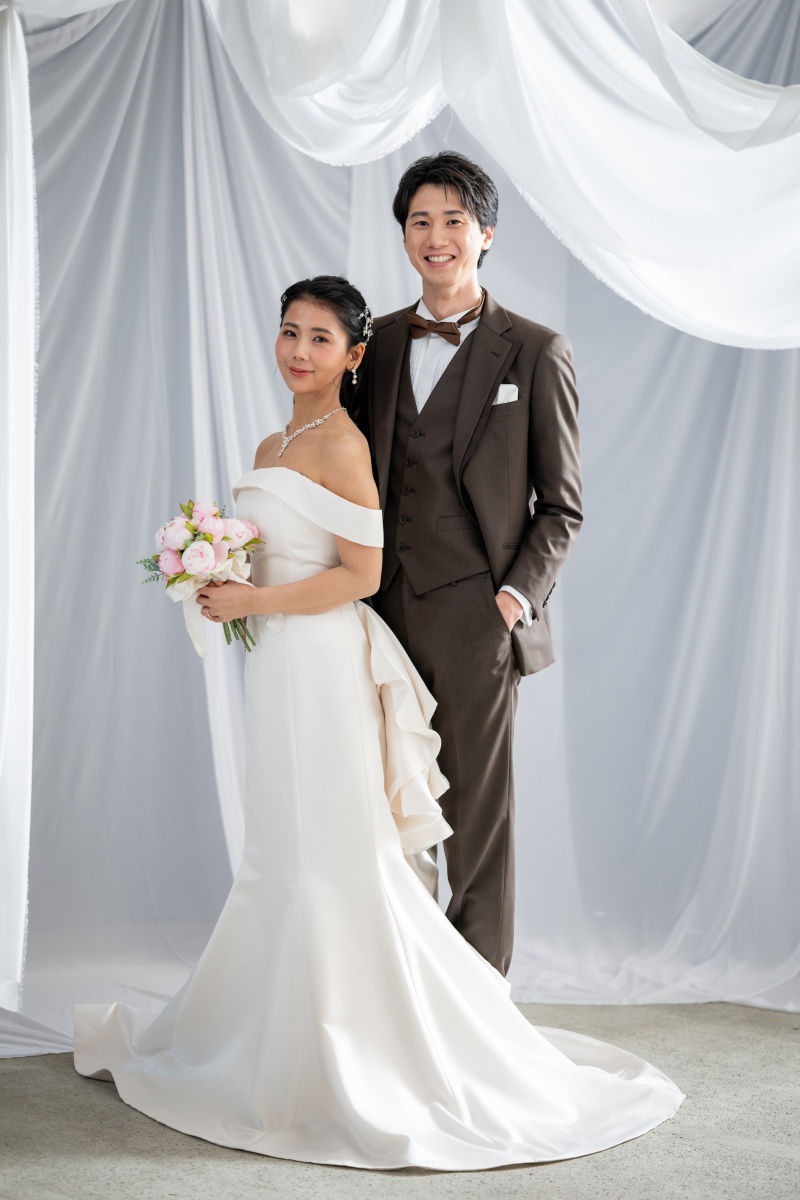 大好きなマーメードドレスを着て♡