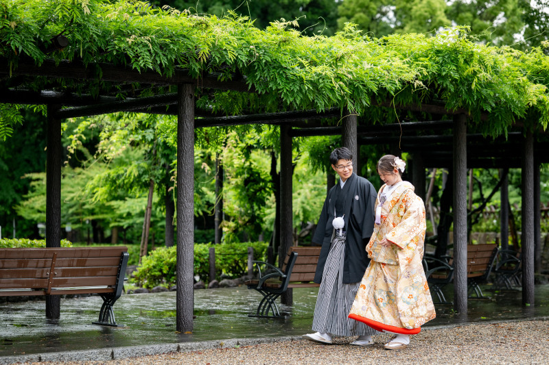 雨があがりました!