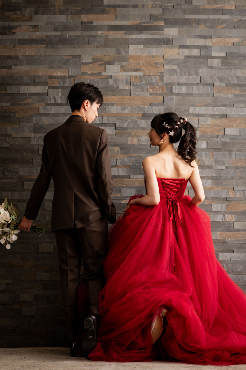 動きのある後ろ姿も撮影♪