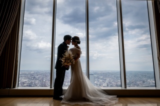 天空のチャペルで叶えるフォトウェディング