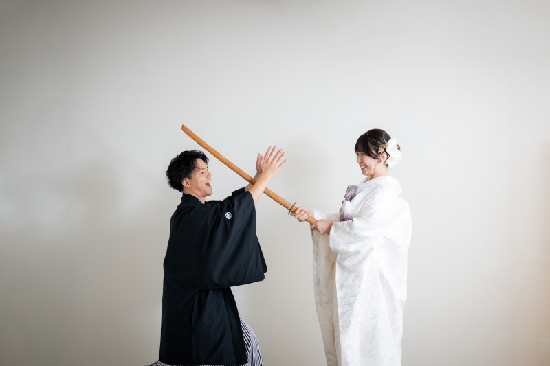 和装でおふさげカット♪