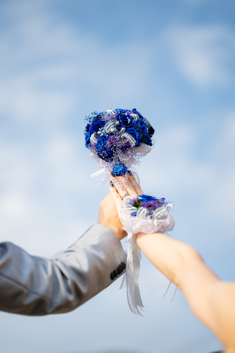 持ち込みブーケでイメージカット