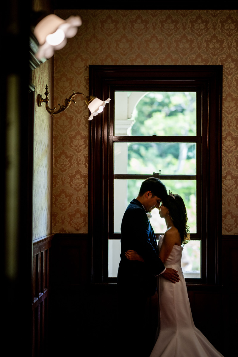 ドレスにお色直し♪洋館を使って