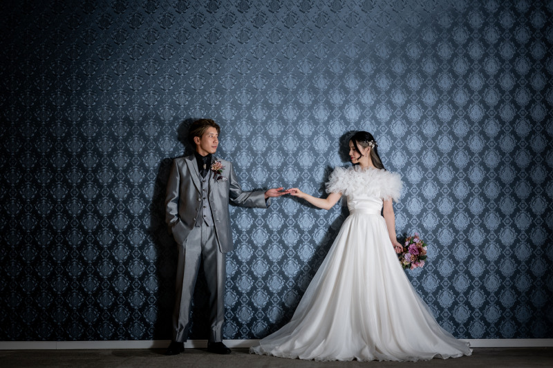 ブルーレトロな背景に移動してシックに