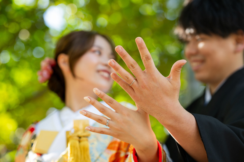 ラストカットは指輪のイメージカット
