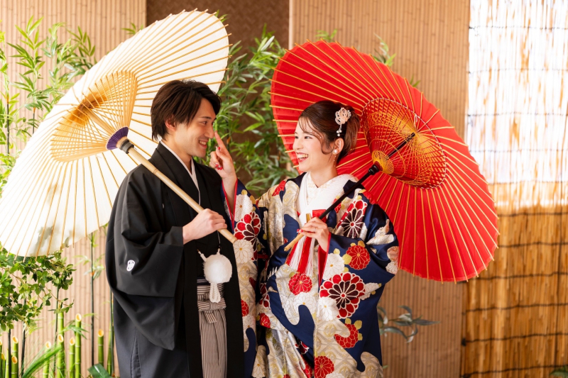 撮影の一コマ”お鼻をちょん” に思わずキュン♡