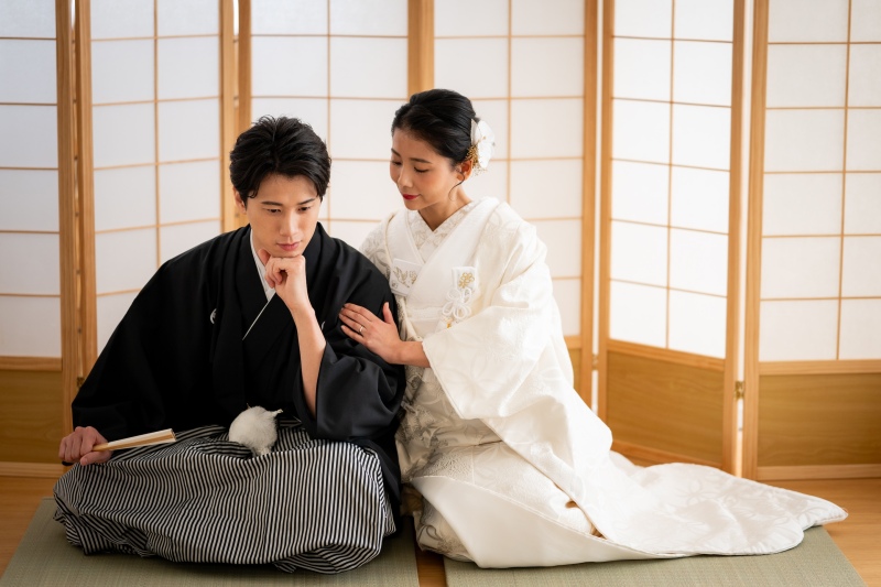 和やかな雰囲気が素敵な和装撮影