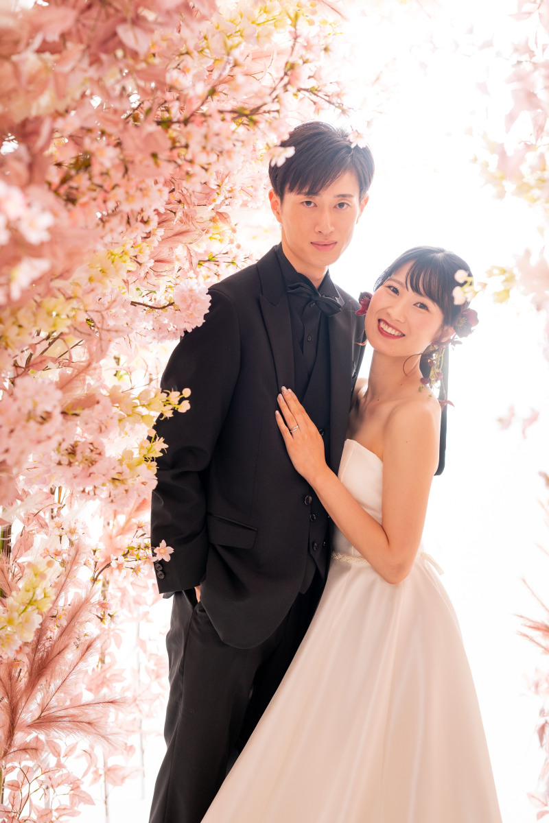 桜に囲まれて♪