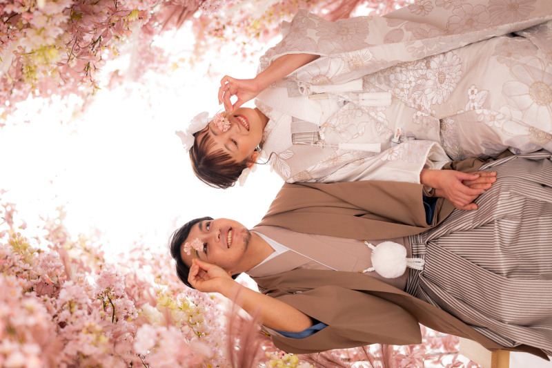 光あふれる桜ブース♪