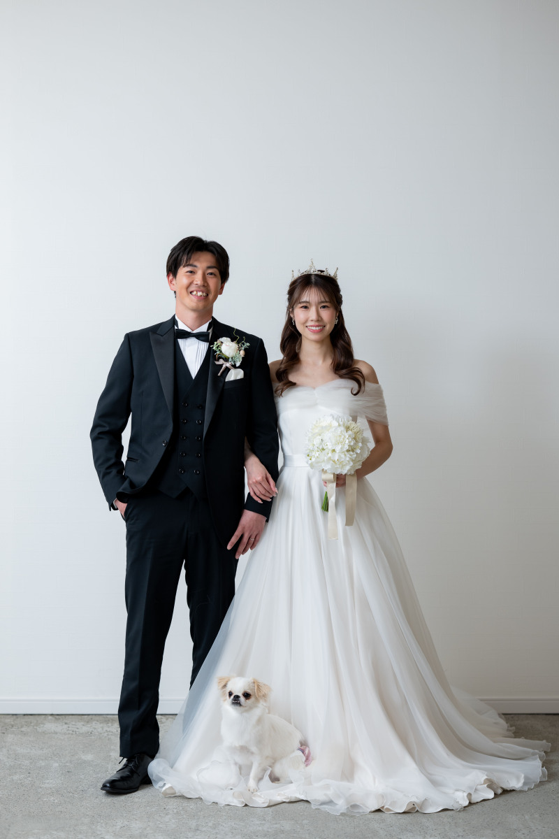 ワンちゃんと一緒に