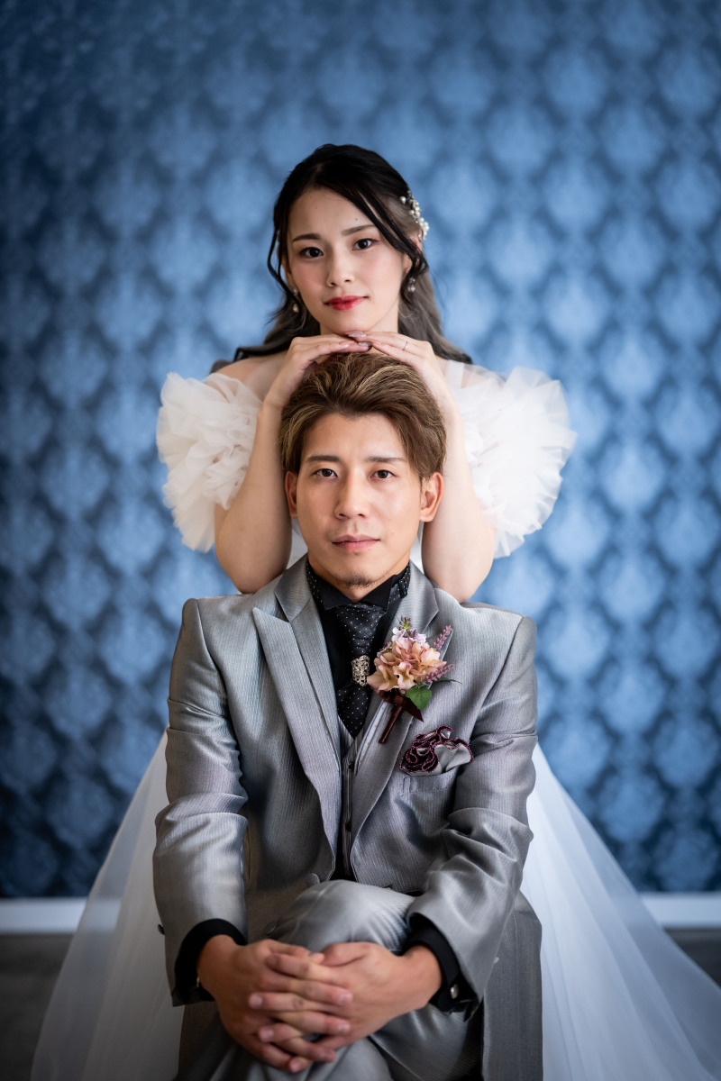 レトロな背景でもライティングで明るめに♪