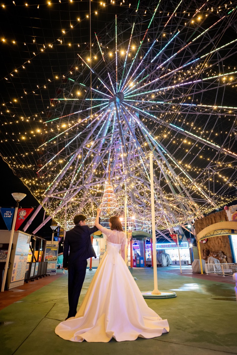 イルミネーションがどこをとっても美しい