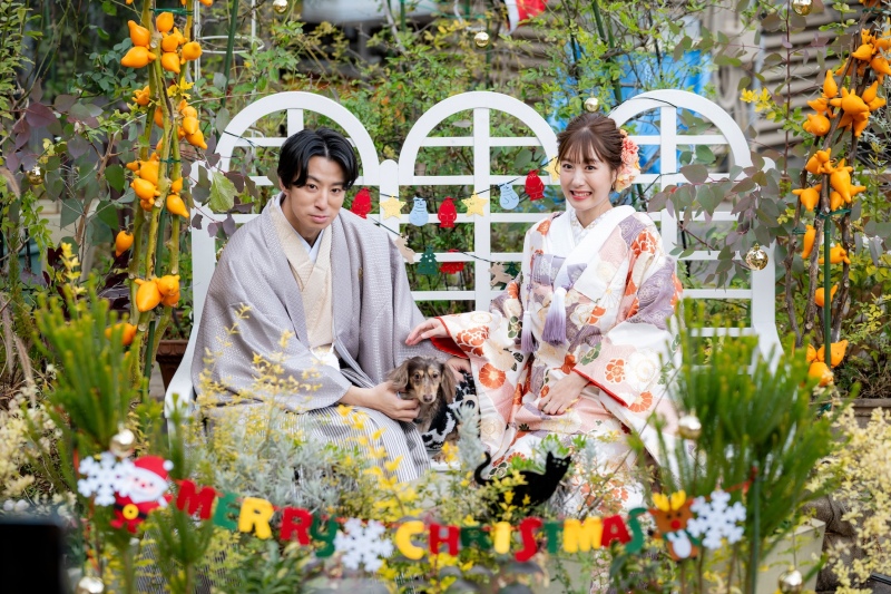 studioCharmant_ペットと一緒に撮影できる