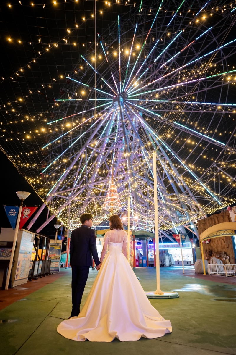 studioCharmant_夜景で撮影できる