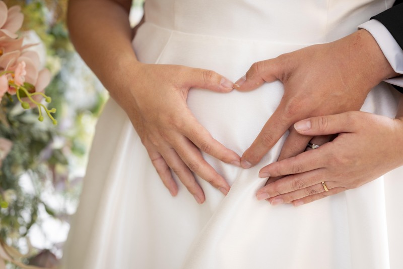 通常のウェディングドレスでも(^ ^)