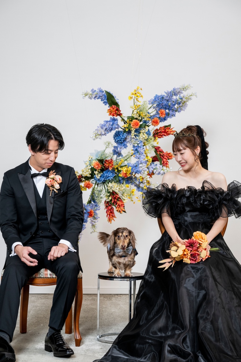 studioCharmant_ペットと一緒に撮影できる