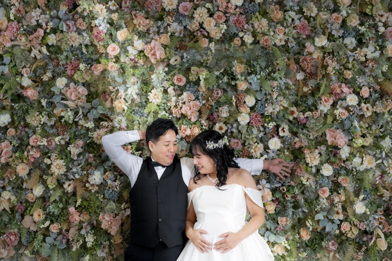 studioCharmant_マタニティフォトの撮影ができる