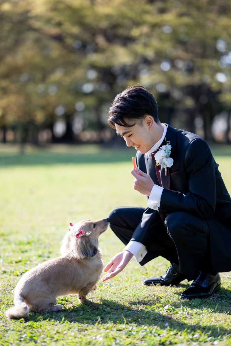 studioCharmant_庭園で撮影できる