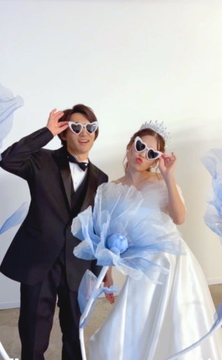 studioCharmant_スタジオ自慢のジャイアントフラワ〜‼︎